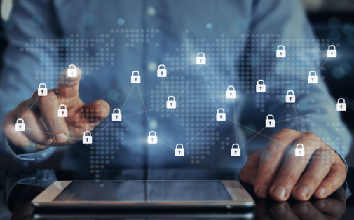 Simulated phishing platform dashboard for cybersecurity risk management